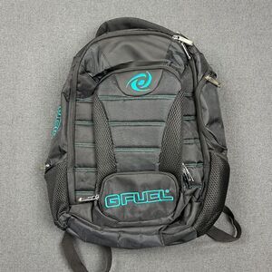 G Fuel‎ Backpack Energy Drink Official Gamma Labs Gaming Streaming Black Blue